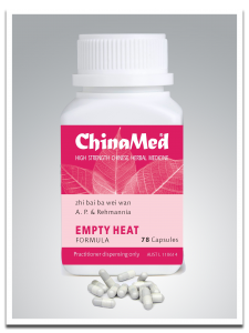 ChinaMed | Empty Heat Formula - Zhi Bai Ba Wei Wan (CM 135)